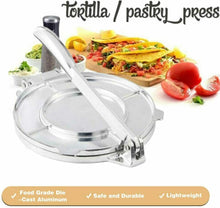 Carica l'immagine nel visualizzatore di Gallery, Pressa per tortilla autentica per realizzare tortillas, Strumento in alluminio