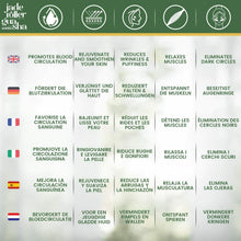 Carica l'immagine nel visualizzatore di Gallery, Jade Roller + Siero Vitamina C 30ml - Rullo di Giada Certificato per il...