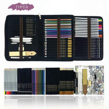Carica l'immagine nel visualizzatore di Gallery, Professionale Matite Colorate Kit per Schizzo e Disegno Artistico,70 Colori...