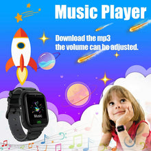 Carica l'immagine nel visualizzatore di Gallery, Smart Watch Per Bambini Ragazze, Smartwatch Telefono Y17-EU Black