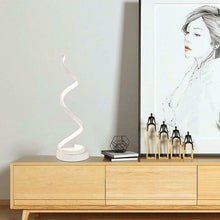 Carica l'immagine nel visualizzatore di Gallery, ELINKUME Lampada da comodino a spirale LED, 12W TL008-bianco-bianco caldo