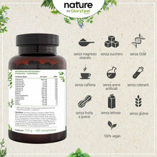 Carica l'immagine nel visualizzatore di Gallery, Integratore Multivitaminico, 180 Compresse, Ingredienti naturali, di Gloryfeel