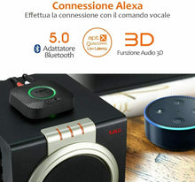 Carica l'immagine nel visualizzatore di Gallery, Ricevitore Bluetooth 5.0, Audio Hi-Fi connessione AUX Jack 3.5 mm e RCA, Stereo