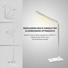 Carica l'immagine nel visualizzatore di Gallery, Lampada da Scrivania LED Protezione Degli Occhi, lampada Touch Control...