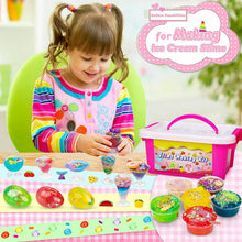 Carica l'immagine nel visualizzatore di Gallery, Kit completo per fare slime in casa, Vari colori glitter perline e personaggi