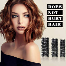 Carica l'immagine nel visualizzatore di Gallery, 48 x Rulli per capelli bigodini con molla in metallo per parrucchieri + 12 pinze