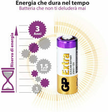 Carica l'immagine nel visualizzatore di Gallery, 5 x Pile MN21 ad Alto voltaggio 12 V Batterie Alcaline 23A / A23 / MN21 da 12V