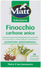Carica l'immagine nel visualizzatore di Gallery, 40 x Capsule di Carbone vegetale, Integratore alimentare per gonfiore addominale