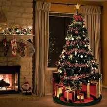Carica l'immagine nel visualizzatore di Gallery, ALBERO DI NATALE REALISTICO PINO VERDE SUPER FOLTO 150  CM NATURALE