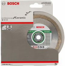 Carica l'immagine nel visualizzatore di Gallery, Disco Diamantato da 115 mm per taglio di piastrelle e ceramica Bosch Profession