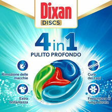 Carica l'immagine nel visualizzatore di Gallery, Dixan Discs Detersivo Lavatrice Capsule, per in Capsule...