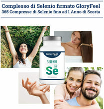 Carica l'immagine nel visualizzatore di Gallery, GloryFeel Integratore alimentare Selenio 220µg, 365 compresse vegane