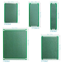 Carica l'immagine nel visualizzatore di Gallery, ELEGOO 32pcs Basetta Millefori Scheda Prototipo Forata Doppia Lato Faccia...