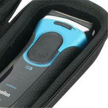 Carica l'immagine nel visualizzatore di Gallery, Custodia da viaggio compatibile per Braun Series 3 rasoio elettrico, Resistente