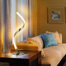 Carica l'immagine nel visualizzatore di Gallery, Albrillo lampada da tavolo a spirale, moderna letto a LED, Spirale