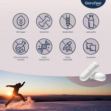 Carica l'immagine nel visualizzatore di Gallery, gloryfeel Integratore MSM Metilsulfonilmetano Zolfo Organico MSM 1600mg 6mesi