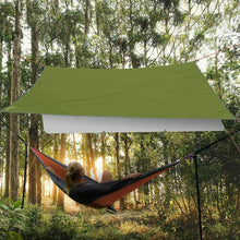 Carica l'immagine nel visualizzatore di Gallery, Tenda da campeggio parasole da 3 x 4 m in nylon, Protezione UV e pioggia, Verde