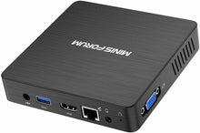 Carica l'immagine nel visualizzatore di Gallery, Mini PC Intel Atom X5-Z8350 4GB/64, 1000M/LAN 2.4/5.8G WiFi BT 4.1, HDMI &amp; VGA