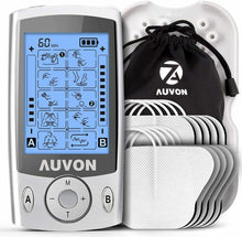 Carica l'immagine nel visualizzatore di Gallery, AUVON Elettrostimolatore Muscolare, TENS EMS a A-10pcs