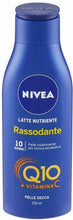 Carica l'immagine nel visualizzatore di Gallery, NIVEA Latte Idratante Rassodante Q10 Vitamina C, Crema Corpo Pelle 1 Pezzo