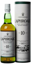 Carica l'immagine nel visualizzatore di Gallery, Laphroaig 10 Anni Islay Single Malt Scotch Whisky 70cl - Astucciato