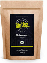 Carica l'immagine nel visualizzatore di Gallery, Semi di psillio Bio - 1000g - interi - 1kg - alta qualità: 99% purezza -...