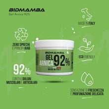 Carica l'immagine nel visualizzatore di Gallery, Bidmamba Gel Arnica Per Cavalli Uso Umano 92% 500ml | 500ml,