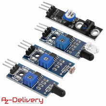 Carica l'immagine nel visualizzatore di Gallery, AZDelivery 3 x Kit 16 in 1 - di accessori per Raspberry Pi/Arduino con...