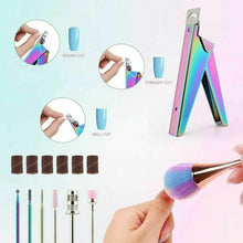 Carica l'immagine nel visualizzatore di Gallery, Elettrico Fresa per Unghie, Lavinda Portatile USB manicure e pedicure,...