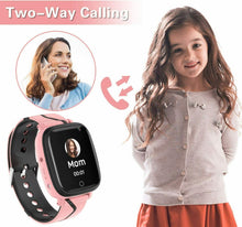 Carica l'immagine nel visualizzatore di Gallery, Smartwatch Bambini - Telefono con SOS Gioco Musica Camera Rosa