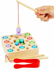 Carica l'immagine nel visualizzatore di Gallery, FORMIZON Giochi di Pesca, 3 in 1 Montessori Pesca...