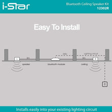 Carica l'immagine nel visualizzatore di Gallery, Altoparlanti da Soffitto Bluetooth Kit completo, 2x Casse Incasso con...