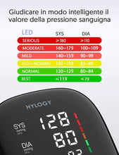 Carica l'immagine nel visualizzatore di Gallery, Misuratore elettronico per pressione sanguigna, Display LCD ampio, Memoria, Nero