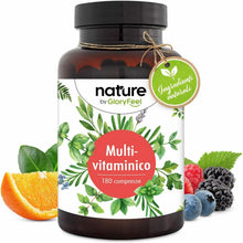 Carica l'immagine nel visualizzatore di Gallery, Integratore Multivitaminico, 180 Compresse, Ingredienti naturali, di Gloryfeel