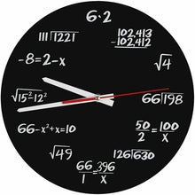 Carica l'immagine nel visualizzatore di Gallery, Orologio da Parete Acrilico Matematico Design Moderno Accessori per la casa...