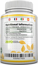Carica l'immagine nel visualizzatore di Gallery, Vitamina D3 1000UI 365 Capsule Softgel Integratore di vitamina d3 Nu U Nutrition