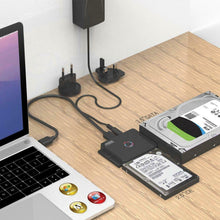 Carica l'immagine nel visualizzatore di Gallery, FIDECO USB 3.0 a IDE e SATA Converter Hard Drive Adattatore per 2,5" e...