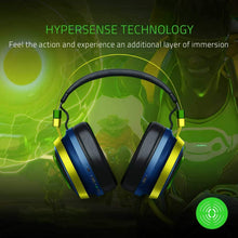 Carica l'immagine nel visualizzatore di Gallery, Razer Nari Ultimate Overwatch Lucio Ed. - Cuffie Gaming con HyperSense Tech