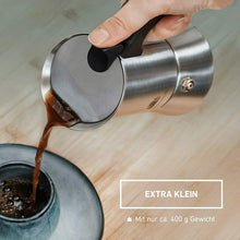 Carica l'immagine nel visualizzatore di Gallery, Groenenberg Moka 2 Tazze (100 ml) | Caffettiera Espresso Maker (Acciaio...
