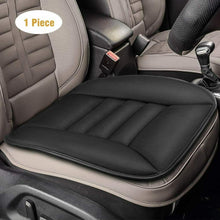 Carica l'immagine nel visualizzatore di Gallery, Cuscino per sedile anteriore auto, Coprisedile universale comodo imbottito, Nero
