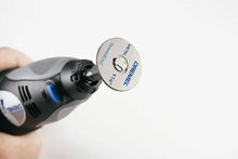 Carica l'immagine nel visualizzatore di Gallery, 2 x Dischi da taglio per mini drill Dremel SC406 38 mm, Perno multifunzione