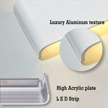 Carica l'immagine nel visualizzatore di Gallery, Lampada LED da Parete da 16 W, Struttura in Alluminio, Luce Bianca Calda