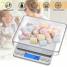 Carica l'immagine nel visualizzatore di Gallery, Bilancia da Cucina Digitale con Carica USB, Bilance per Alimentari Elettronica