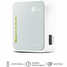Carica l'immagine nel visualizzatore di Gallery, Router 4G wireless portatile da collegare ad un modem USB, 300 Mbps, TL-MR3020