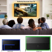 Carica l'immagine nel visualizzatore di Gallery, Striscia LED con controllo Bluetooth per illuminazione retro TV fino a 65" 3.5 m