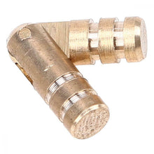 Carica l'immagine nel visualizzatore di Gallery, Mini cerniere a scomparsa cilindriche in ottone, confezione da 25 x 5 mm,...