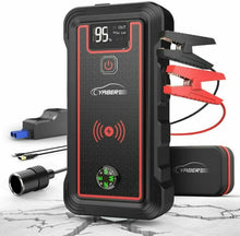 Carica l'immagine nel visualizzatore di Gallery, YABER Avviatore Batteria Auto, 2500A 23800mAh Emergenza per rosso