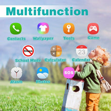 Carica l'immagine nel visualizzatore di Gallery, Smart watch per bambini smartwatch ragazze Blu
