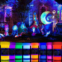 Carica l'immagine nel visualizzatore di Gallery, neon nights 8 x Vernice Fosforescente Si Illumina Al Buio Neon Colorata...