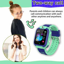 Carica l'immagine nel visualizzatore di Gallery, Winnes GPS Orologio Smartwatch per bambini, impermeabile, con verde